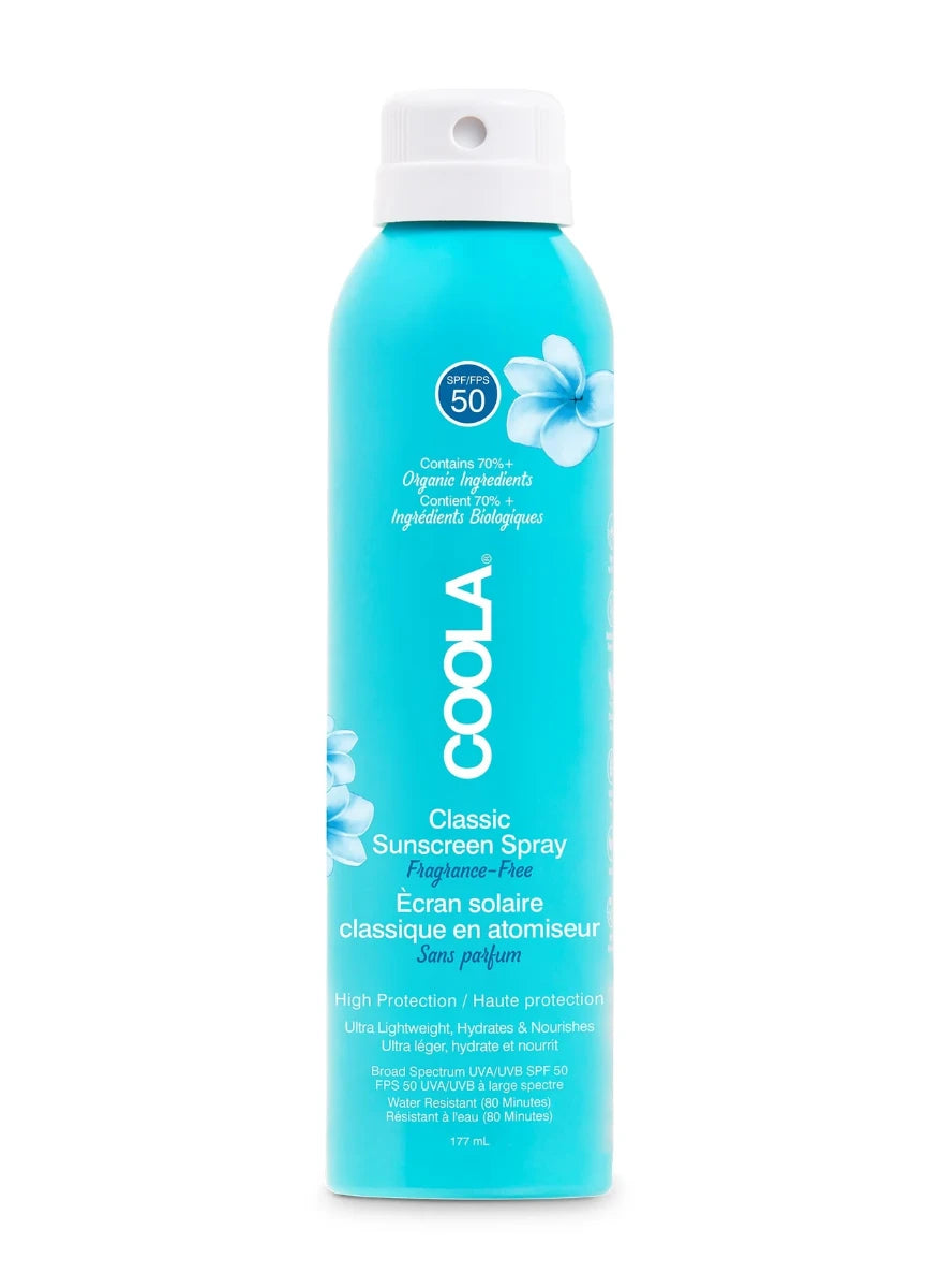 Classic Body Sunscreen Spray SPF 50 - Fragrance Free