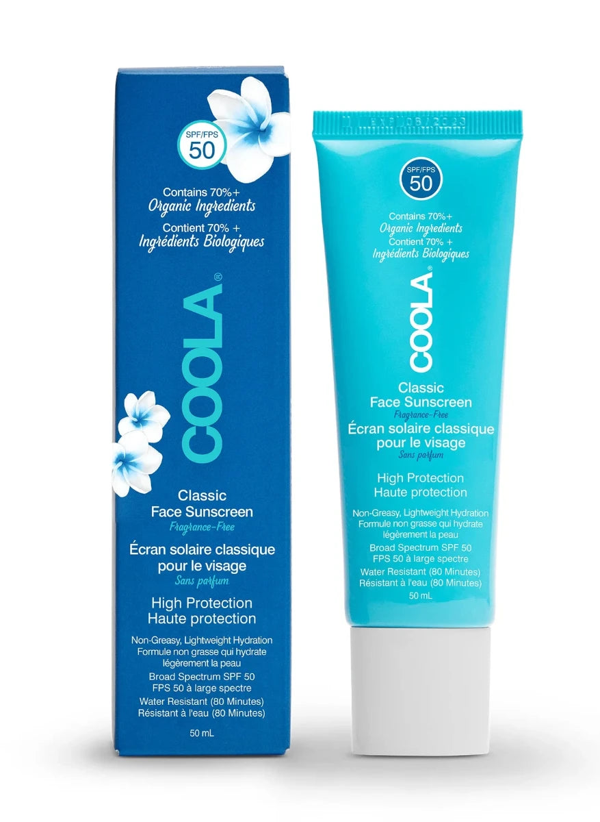 Classic Face Sunscreen Lotion SPF 50 - Fragrance-Free