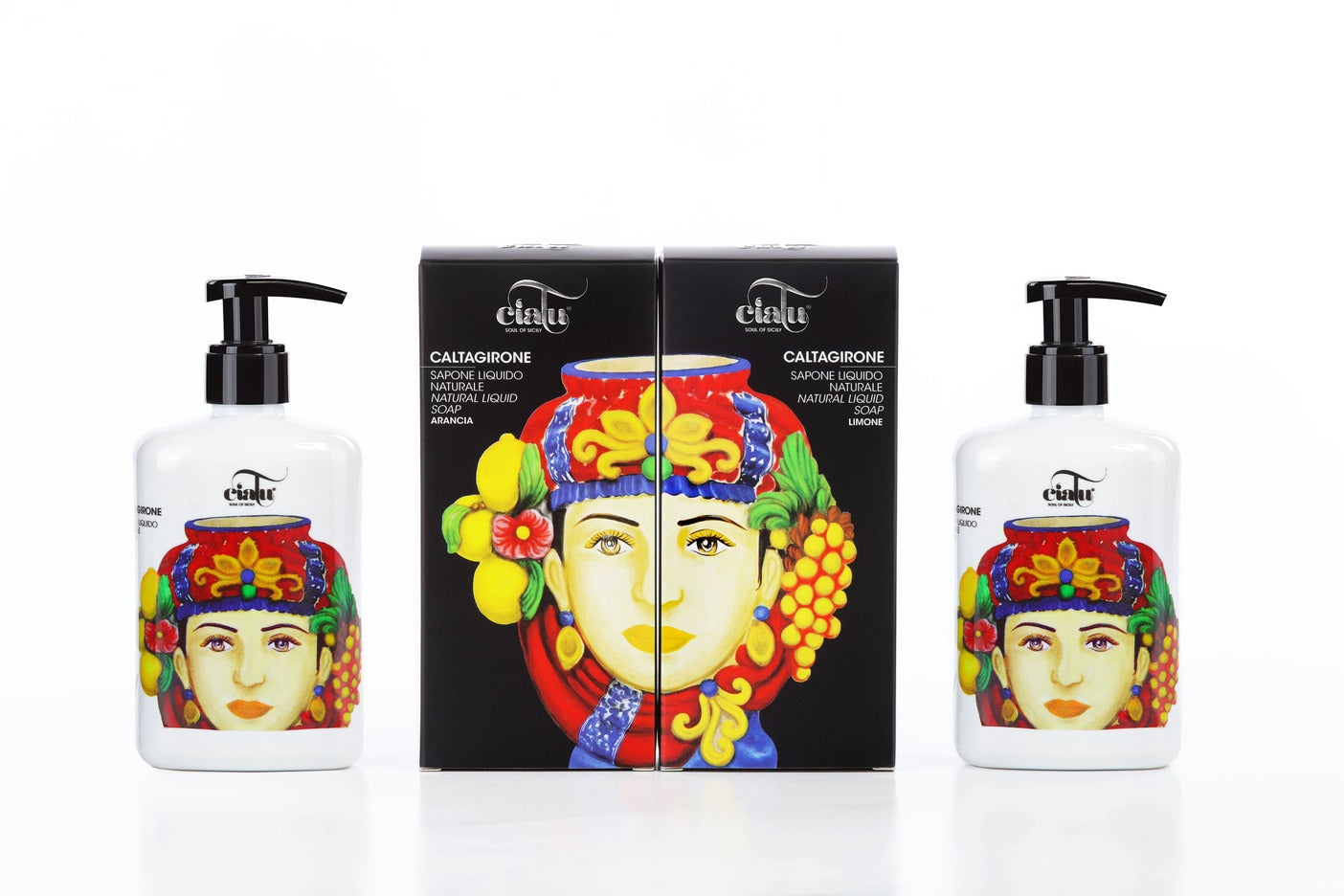 Caltagirone / Sapone liquido naturale limone