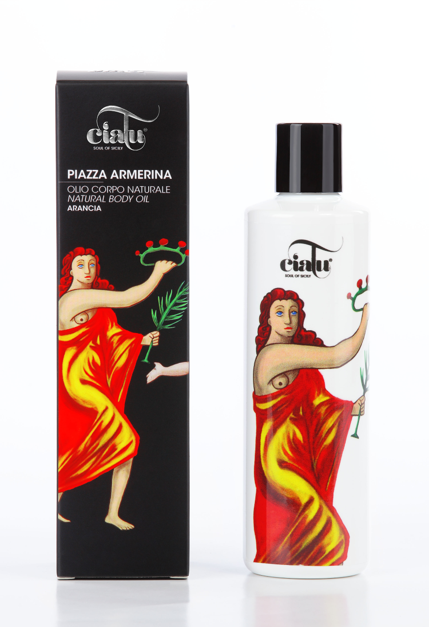 Piazza Armerina / Olio corpo naturale arancia