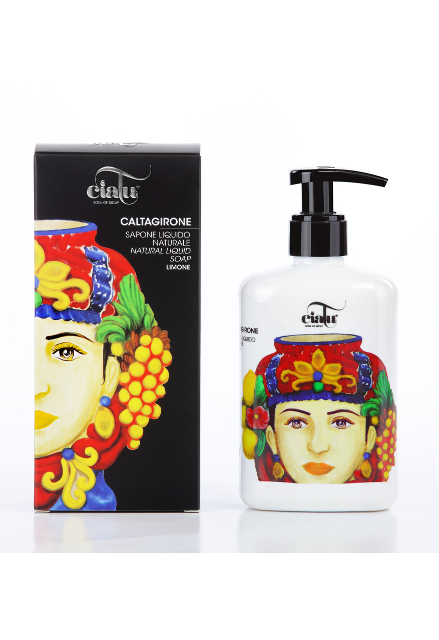 Caltagirone / Sapone liquido naturale limone